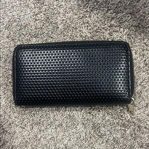 Elegant Black Textured Wallet